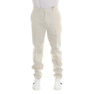 PANTALONE IN LINO BEIGE